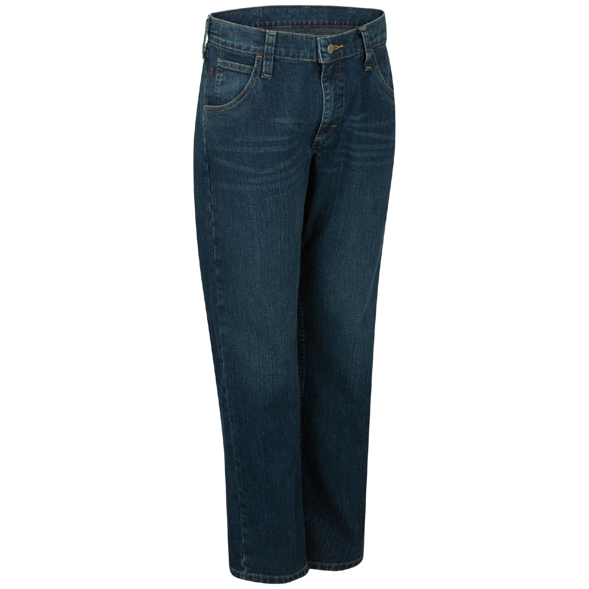 Bulwark Men’s Straight Fit Jean with Stretch in Denim